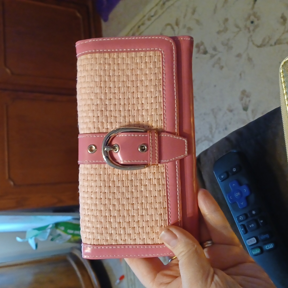 Pink wallet